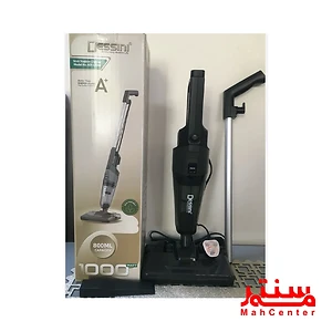 جارو عصایی و دستی دسینی مدل KD-12500 کنار جعبه